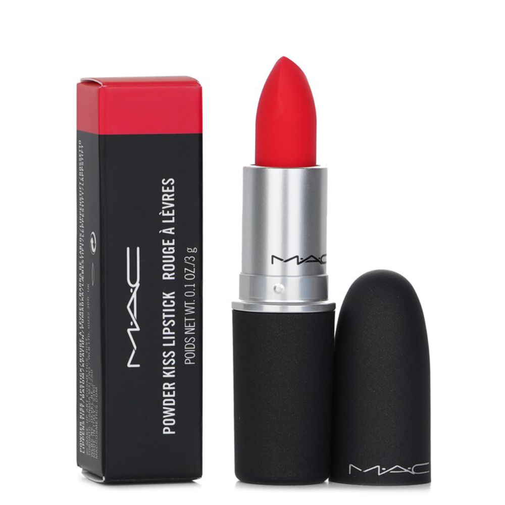 MAC Powder Kiss Lipstick 3g #308 Mandarin O  , MAC Powder Kiss Lipstick 3g #308 Mandarin O   ราคา , MAC Powder Kiss Lipstick 3g #308 Mandarin O   รีวิว
